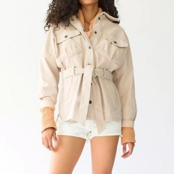 Free People Jackets & Blazers - Free People Clyde Shirt Jacket